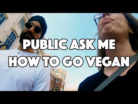 The Public ask me how to go Vegan in Norwich