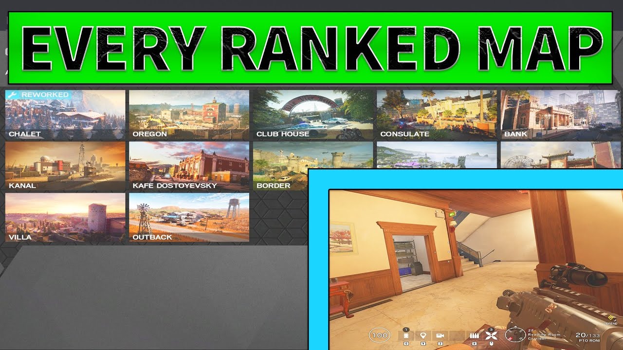 My BEST Solo Strategies on EVERY Ranked Map Rainbow Six Siege Solo