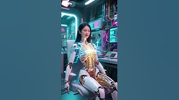 Is She Human Unveiling the Most Realistic Cyborg at a Future Tech Expo 🤖#Cyborg #Android #AI #SciFi