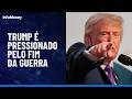 Trump diz que guerra com Irã terminará “muito rapidamente” | InfoMoney News