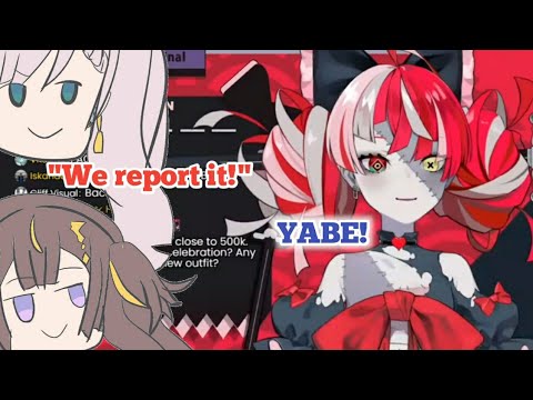 Kureiji Ollie talks about Anya's & Reine's smells and suddenly gets bonked by Youtube!