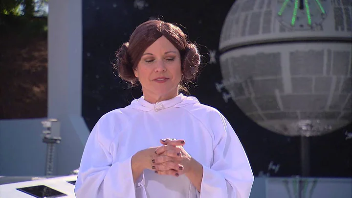 Julie Estrada talks Lego Star Wars Death Star at L...