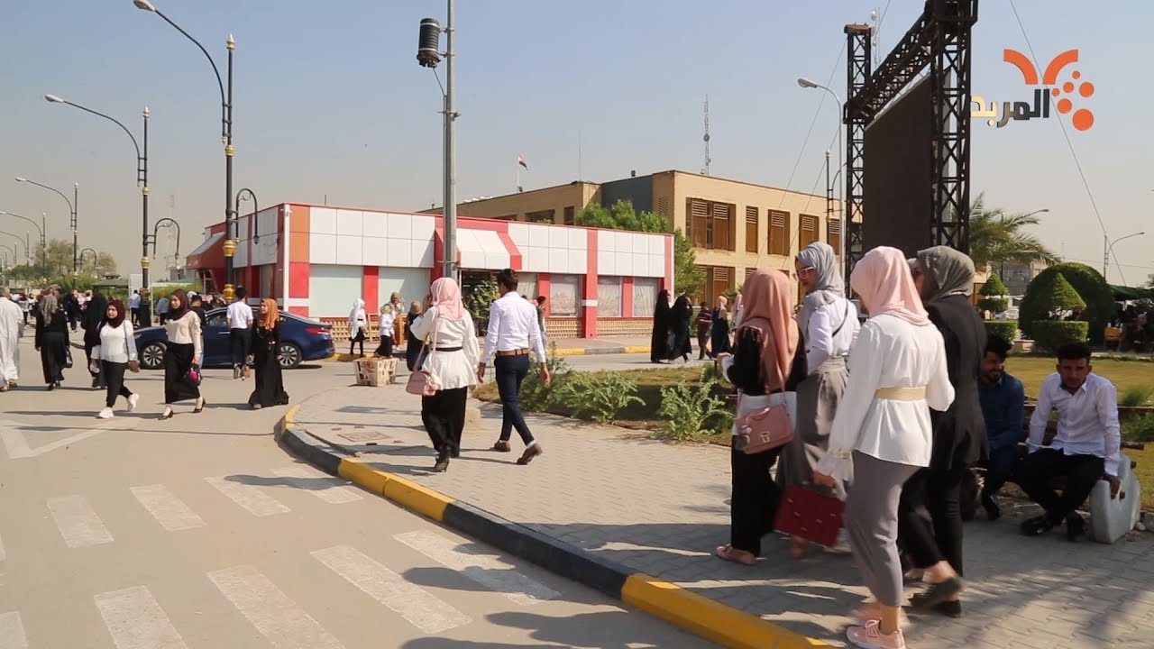 هكذا هي الاجواء داخل كليات باب الزبير في البصرة #المربد