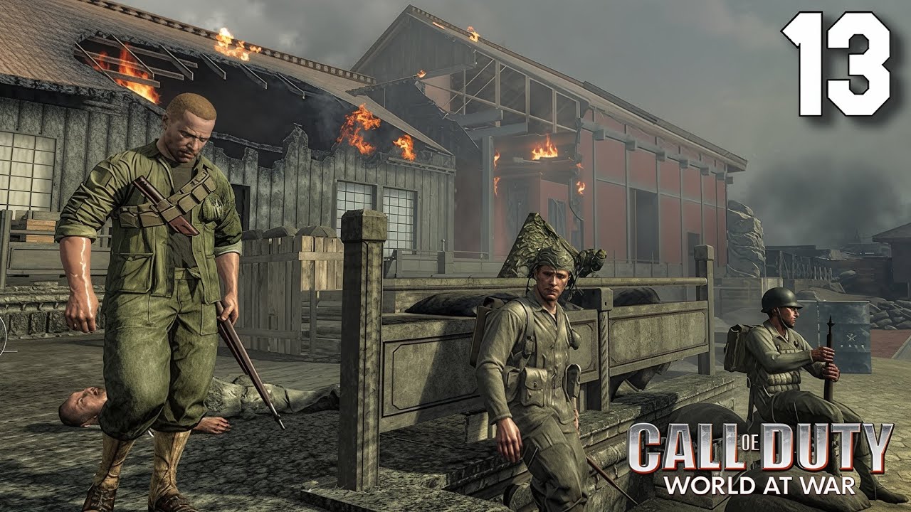 Call Of Duty: World At War (Part 13) | ROEBUCK'S DEATH - YouTube