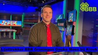 Lijsttrekker Bbb Groningen Gouke Moes Bij Klouk