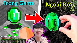 Vinh Lấy Ngọc Lục Bảo Ở Ngoài Đời Luôn Nè ?? ĐẸP THẬT LUÔN Á !! Minecraft PHIÊN BẢN GÌ ĐÂY...