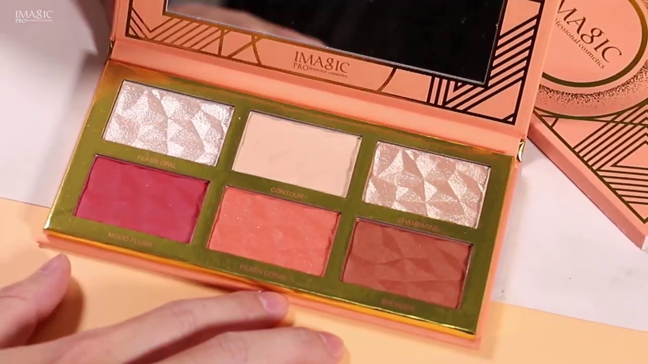 imagic blush and highlighter palette