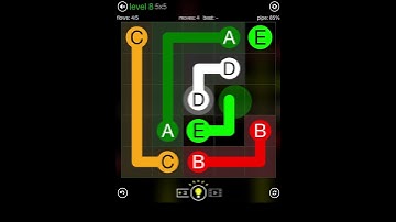 Flow Free Intro Classic Pack 5x5 Level 8