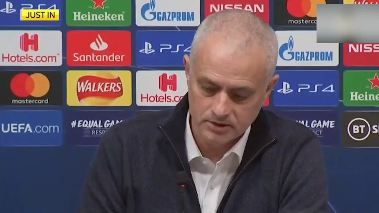 "I think he was angry with his performance, not me" Jose mourinho on