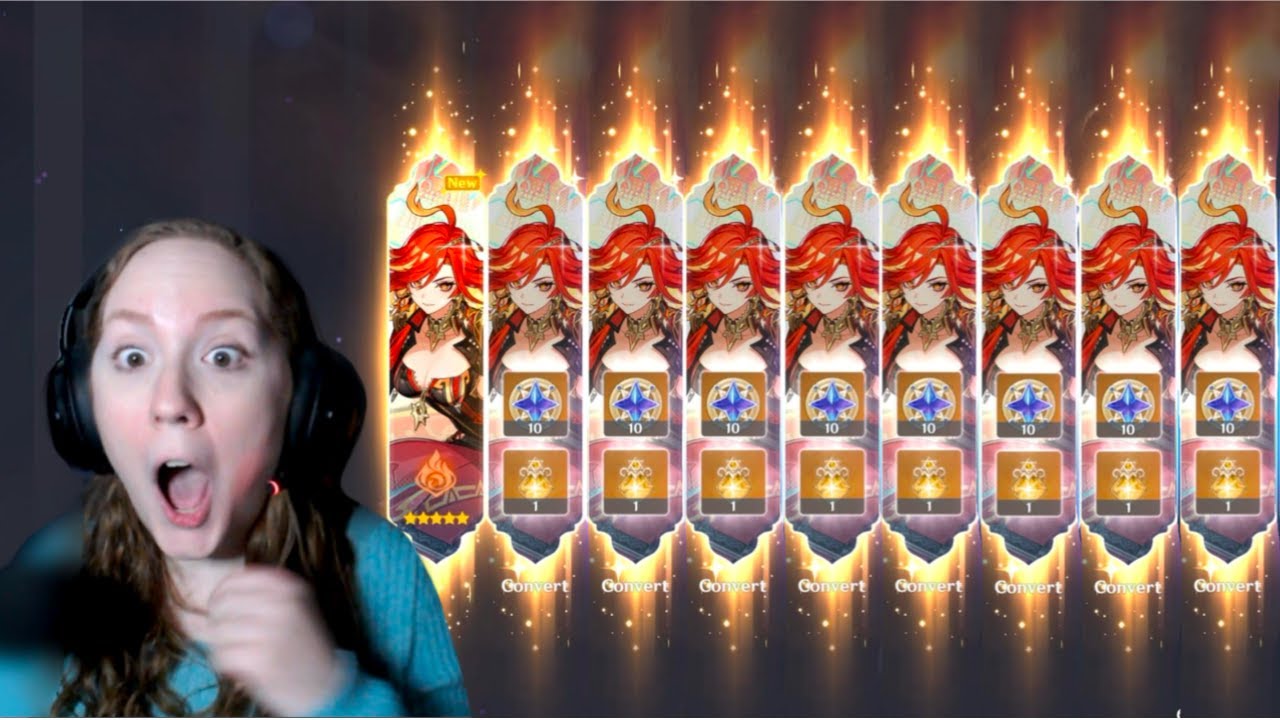 Мои самые удачные рывки Genshin Impact! | Mavuika Summons