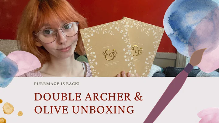 Unboxing TWO New Archer & Olive SKETCHBOOKS!