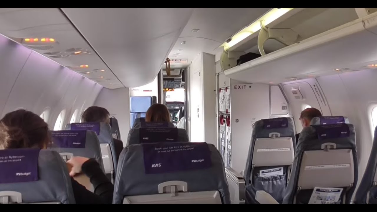 Flybe Flight Experience Dash 8 Embraer 175 Amsterdam Manchester Amsterdam