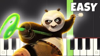 Hit Me Baby One More Time - EASY Piano Tutorial - Kung Fu Panda 4