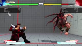 SFV | Bison EX Psycho Blast Setup