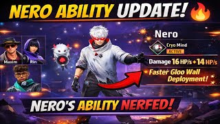 Nero Character Ability Change After Update 🔥 Nero Nerf or Buff? | Free Fire OB 53 Update screenshot 4