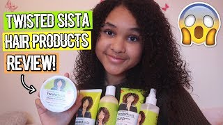 TWISTED SISTA HAIR PRODUCTS REVIEW! | Inspiring Vanessa