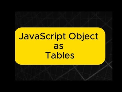 JavaScript Objects as tables | JS console logging | #short #shorts #ytshorts