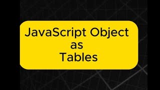 JavaScript Objects as tables | JS console logging | #short #shorts #ytshorts
