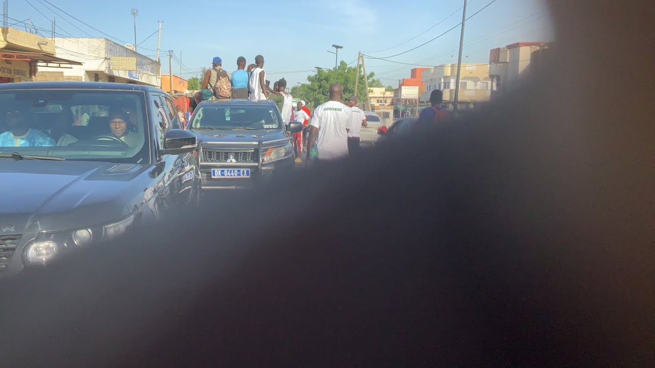 Arrivee du khalife general des khadre a st louis