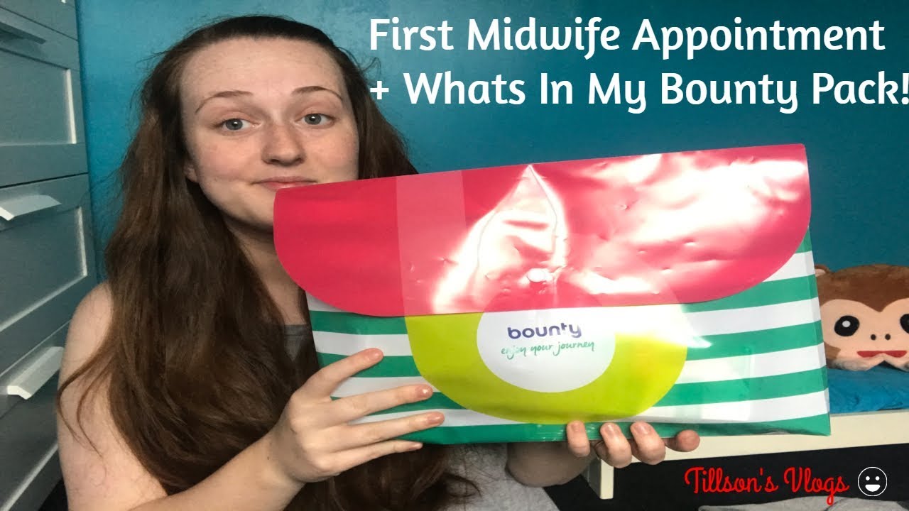 first-midwife-appointment-8-weeks-pregnant-whats-in-my-bounty-pack