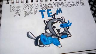 How to draw temmie
