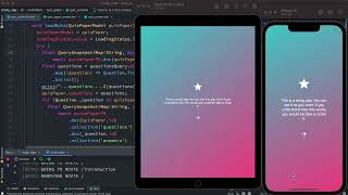 Flutter App Run on iPad and Simulator screenshot 3