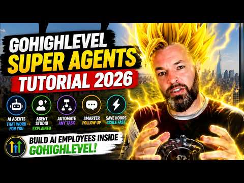GoHighLevel Super Agent Tutorial 2026 | Build AI Employees Inside HighLevel
