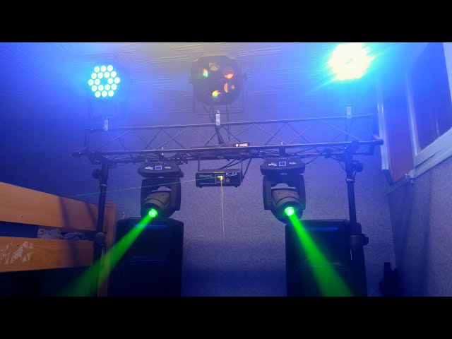 Mes jeux de lumières dj + test DMX 😍 