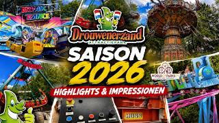 Drouwenerzand Attractiepark 2026 (all incl. Freizeitpark) Parkvideo - Achterbahn &amp; Fahrgeschäfte
