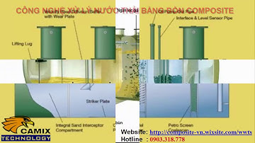 Công nghệ xử lý nước thải bằng bồn Composite (CAMIX_VIETNAM)
