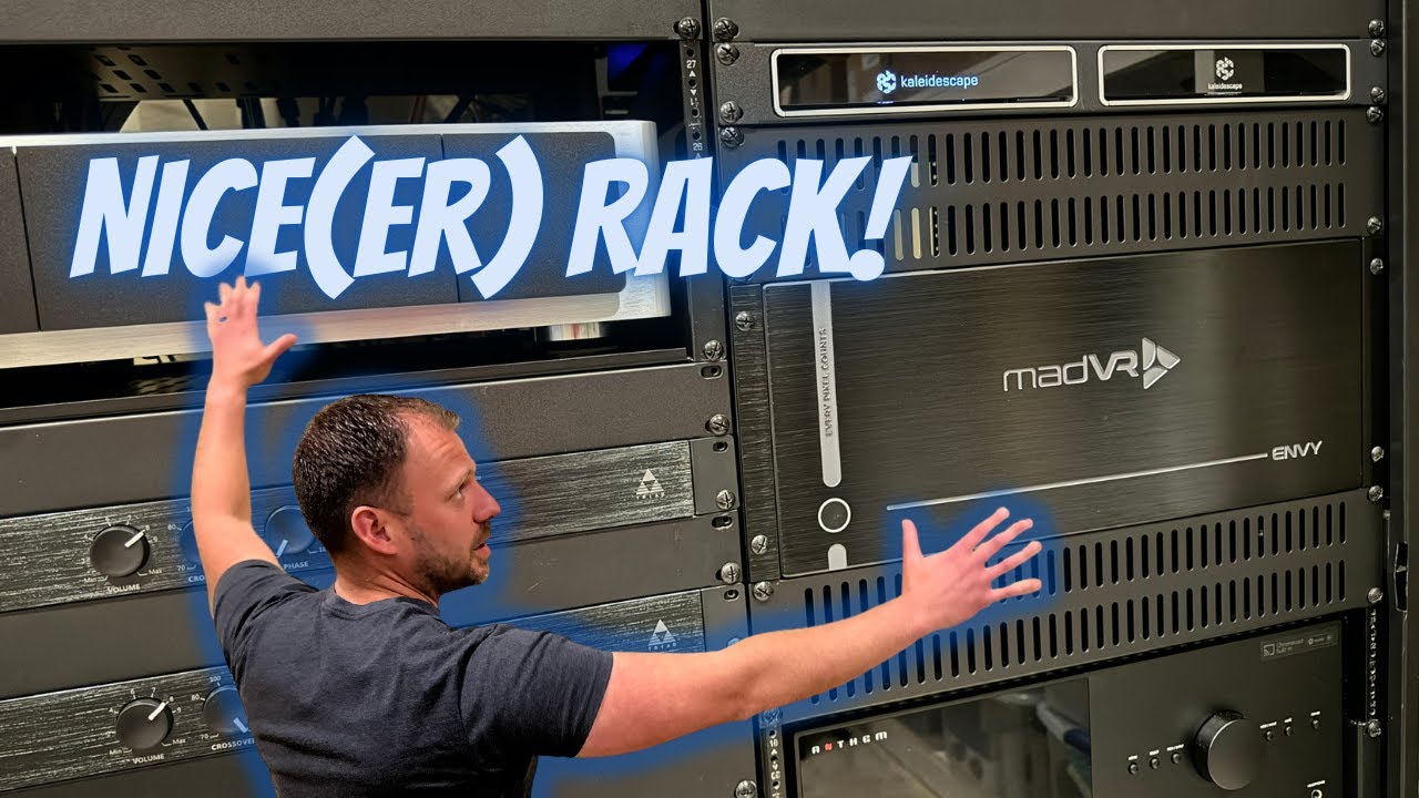 Nice(er) Rack! Home Theater Rack Optimization Vlog with Kaleidescape ...