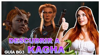 CÓMO descubrir el SECRETO de Kagha 🐍 en BALDUR´S GATE III✨GUÍA FÁCIL