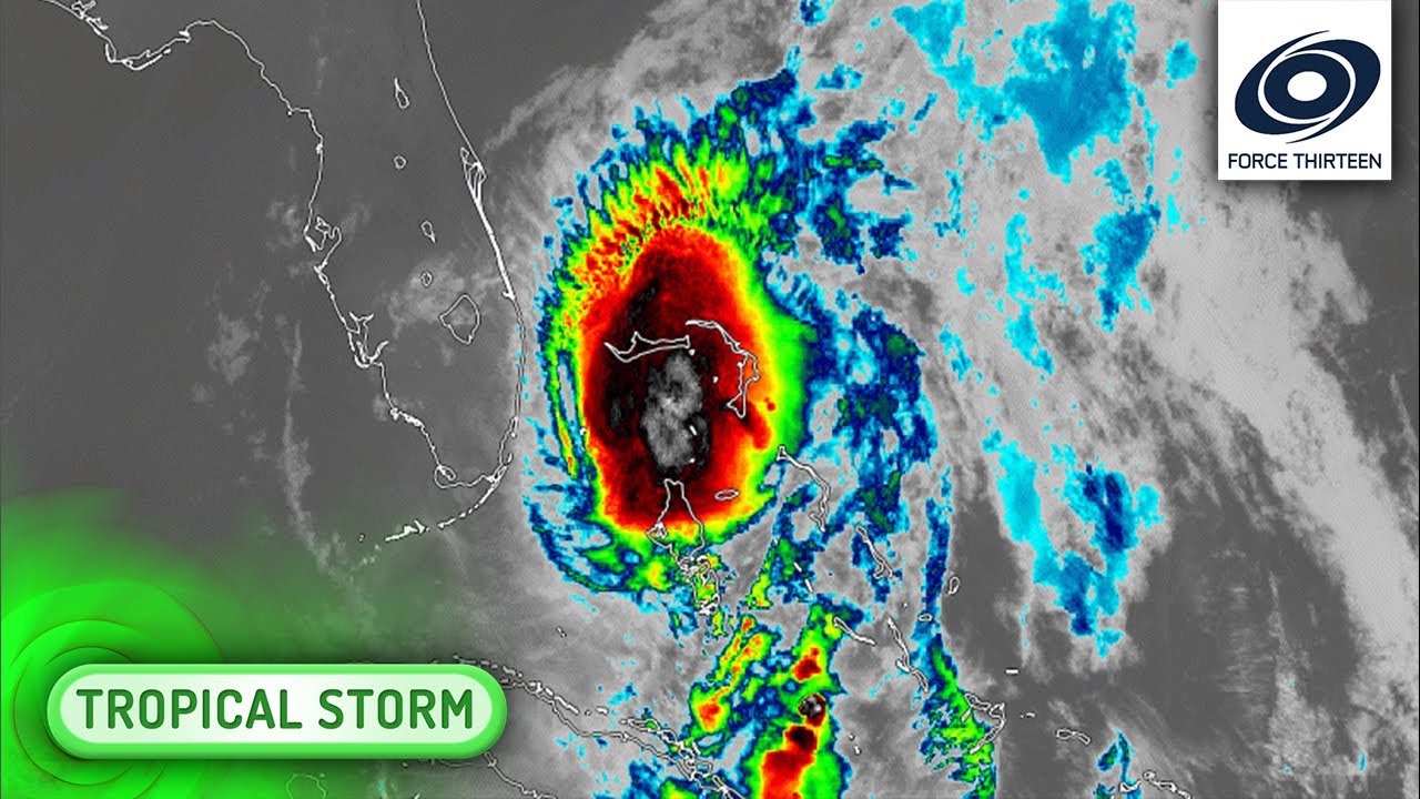 Tropical Storm Isaias About to Impact Florida - YouTube