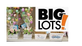 BIG LOTS EASTER DECOR PREVIEW shop with me// 2021🐣🌷