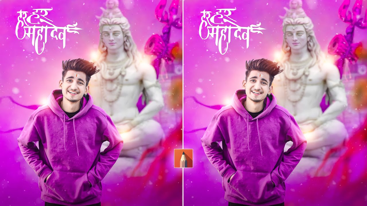 Sawan photo editing 2022 | Sawan special photo editing on sketchbook | Sketchbook photo editing