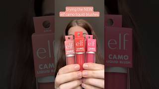 in love with these already ✨ #elfcosmetics #camoliquidblush #liquidblush #drugstoremakeup #newmakeup