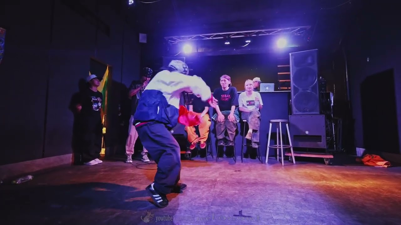 JIN vs cocomi BEST4 U12 Nside 黒創 HIPHOP MUSIC DANCE BATTLE