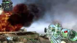 Combat axe across map with bots