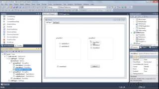 visual studio C# programmer Navigation UI designs with the Document Outline view