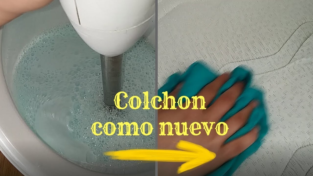 Limpia tu colchón con esta mezcla y el resultado te sorprenderá YouTube