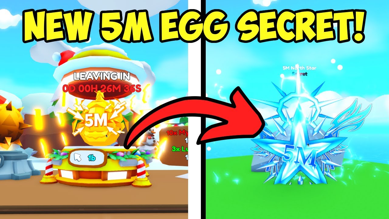 I HATCHED THE 5M NORTH STAR SECRET PET IN ROBLOX TAP SIMULATOR!
