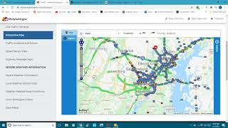 WTOP online stream/traffic and weather information, February 1, 2021