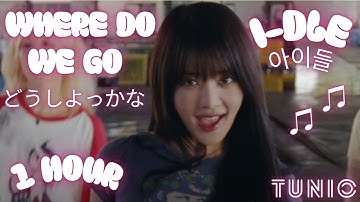 I-DLE (아이들) - WHERE DO WE GO (どうしよっかな) 💞 1 HOUR EDIT 💞 LONG LOOP VERSION 💞 #IDLE #아이들 #1HOUR #KPOP