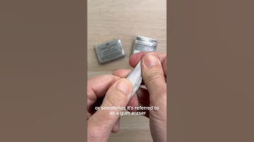 How to USE a KNEADED ERASER #drawingtips #eraser #rubber