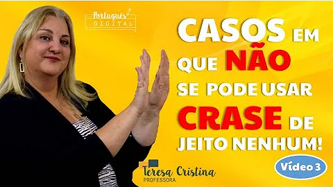Tem crase antes de?
