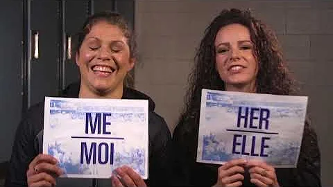Teammates  Rebecca Johnston vs. Shannon Szabados