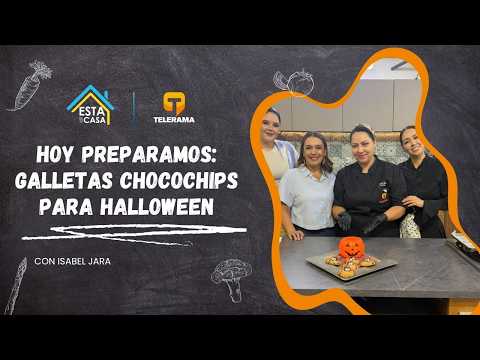 GALLETAS CHOCOCHIPS PARA HALLOWEEN CON ISA JARA