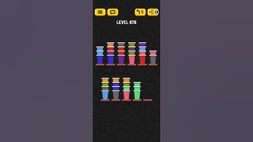 Cup Sort Puzzle Level 678 = Water Sort Puzzle Level 678 = Ball Sort Puzzle Level 678 All the same