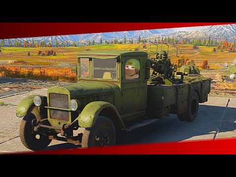 Video Ends After I Kill A Tank With SPAA - ZiS-12