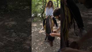 Horse riding🐎😁🔥💫 #tiktoker #challenge #challengevideo #blogger #horse #horseriding #challenges